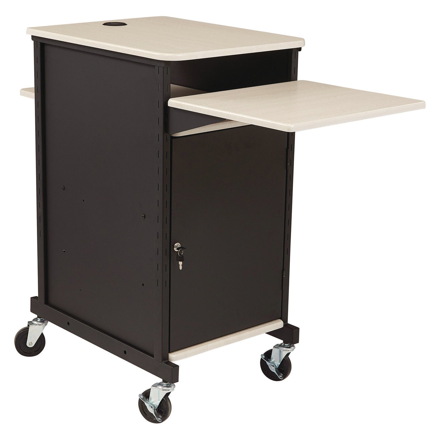 oklahoma-sound-r-jumbo-presentation-cart-21-x-33-x-40-ivory-black-npsprc400_1
